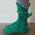 Krokosocko - Gestrickte Krokodilsocken